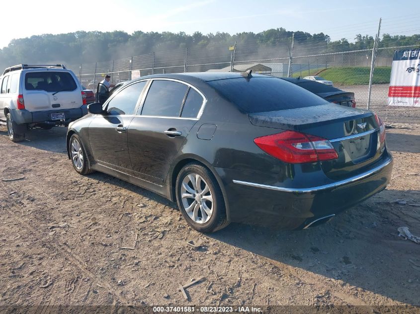 2013 HYUNDAI GENESIS 3.8L - KMHGC4DD5DU245803