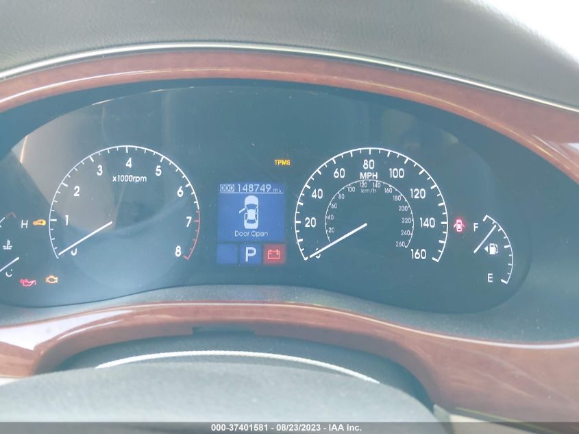 2013 HYUNDAI GENESIS 3.8L - KMHGC4DD5DU245803