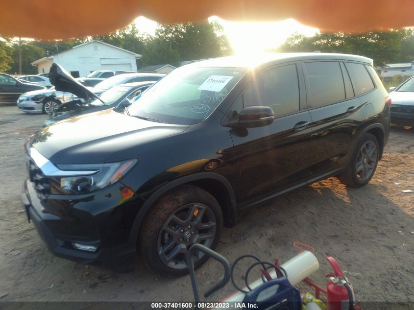 2022 HONDA PASSPORT EX-L - 5FNYF7H5XNB001031