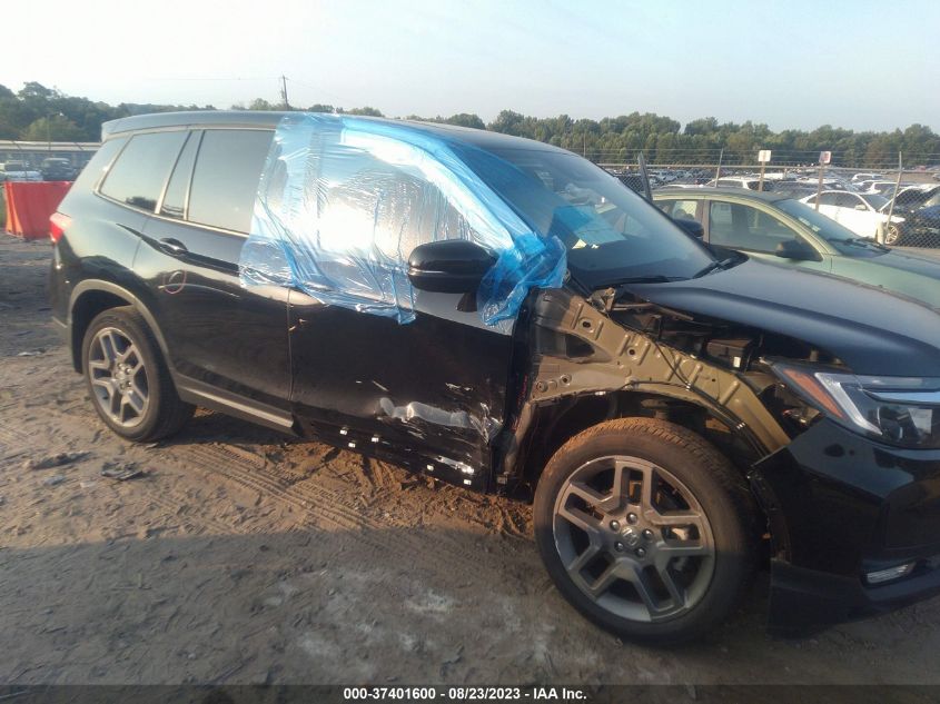 2022 HONDA PASSPORT EX-L - 5FNYF7H5XNB001031