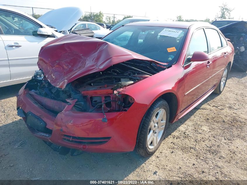 2013 CHEVROLET IMPALA LT - 2G1WB5E38D1184546