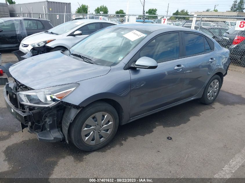 VIN 3KPA24AD4LE349889 2020 KIA RIO S