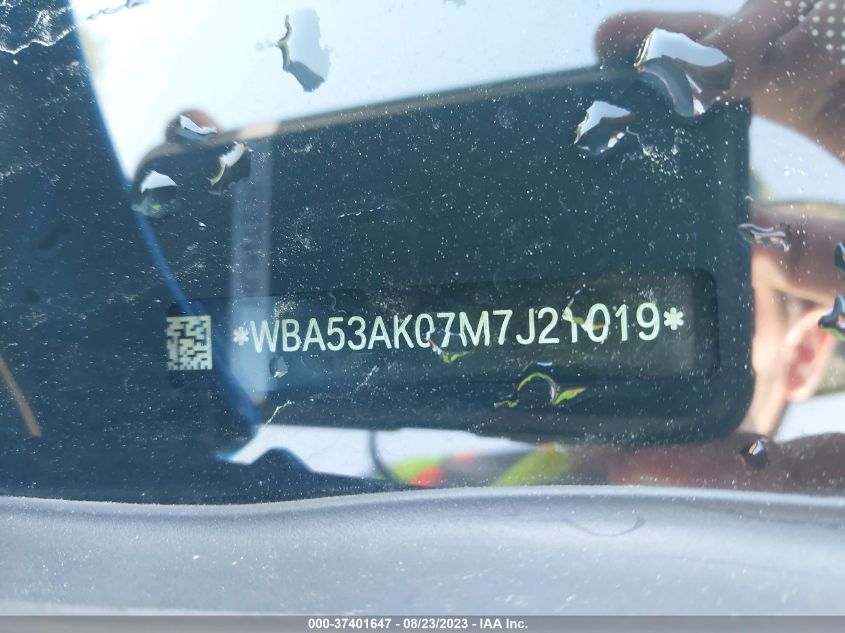 2021 BMW 2 SERIES 228I - WBA53AK07M7J21019