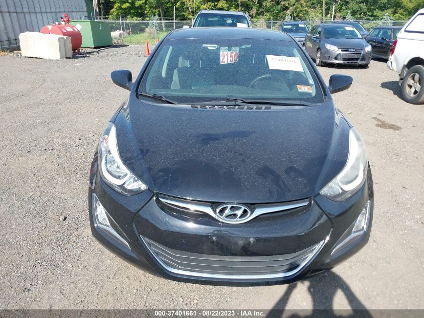 2016 HYUNDAI ELANTRA - 1KM8DH4AE0GU48767