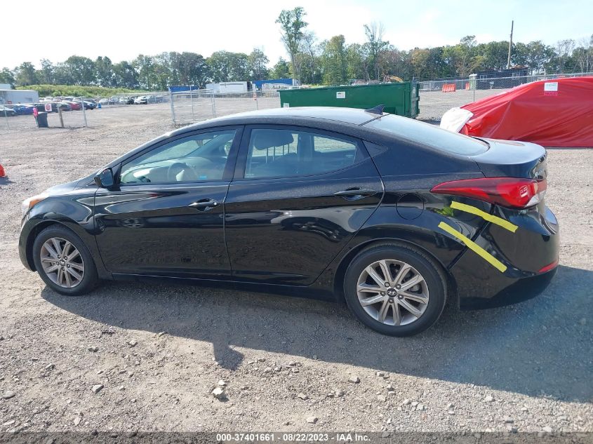 2016 HYUNDAI ELANTRA - 1KM8DH4AE0GU48767