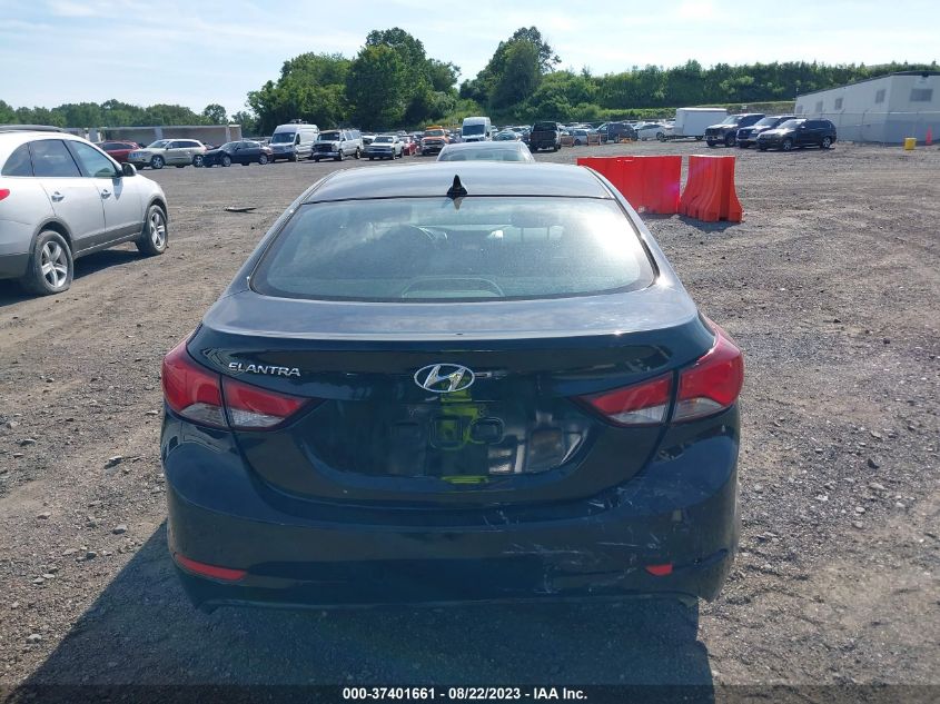 2016 HYUNDAI ELANTRA - 1KM8DH4AE0GU48767