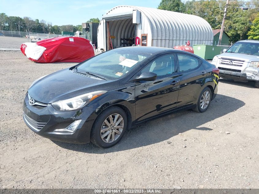 2016 HYUNDAI ELANTRA - 1KM8DH4AE0GU48767