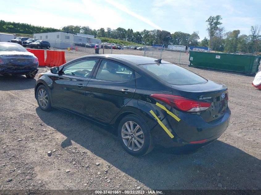 2016 HYUNDAI ELANTRA - 1KM8DH4AE0GU48767