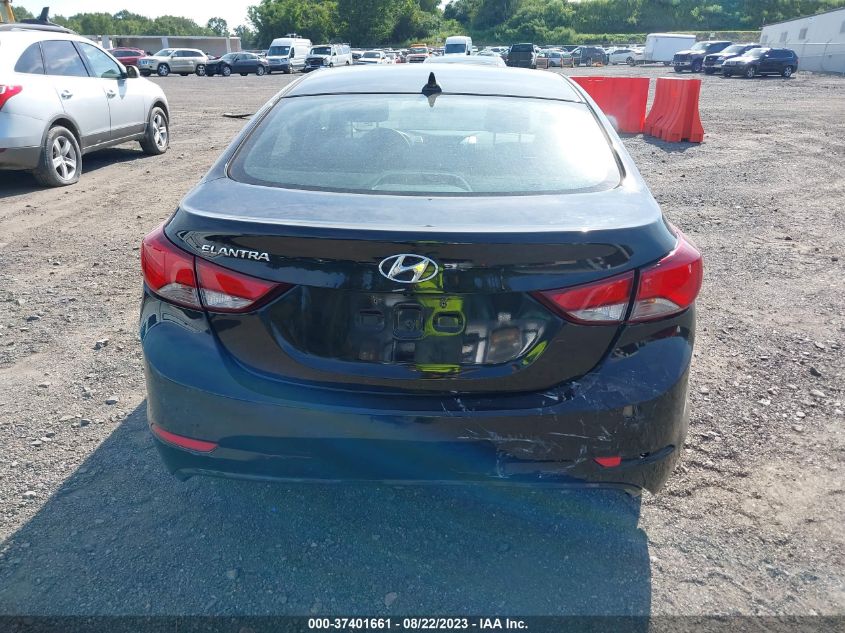 2016 HYUNDAI ELANTRA - 1KM8DH4AE0GU48767