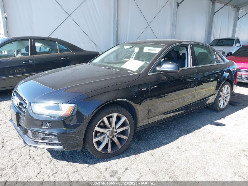 2014 AUDI A4 PREMIUM - WAUBFAFL1EN036267