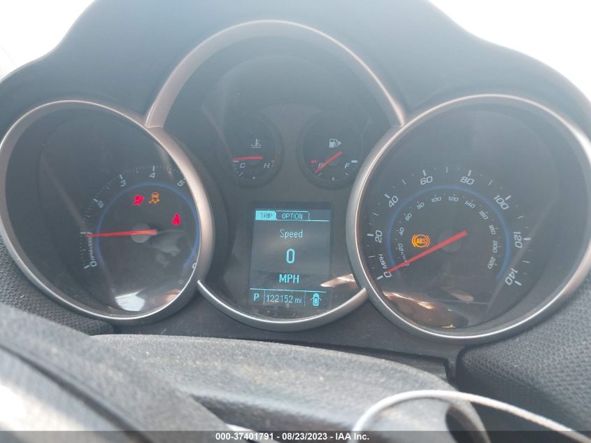2014 CHEVROLET CRUZE LT - 1G1PK5SB2E7380406