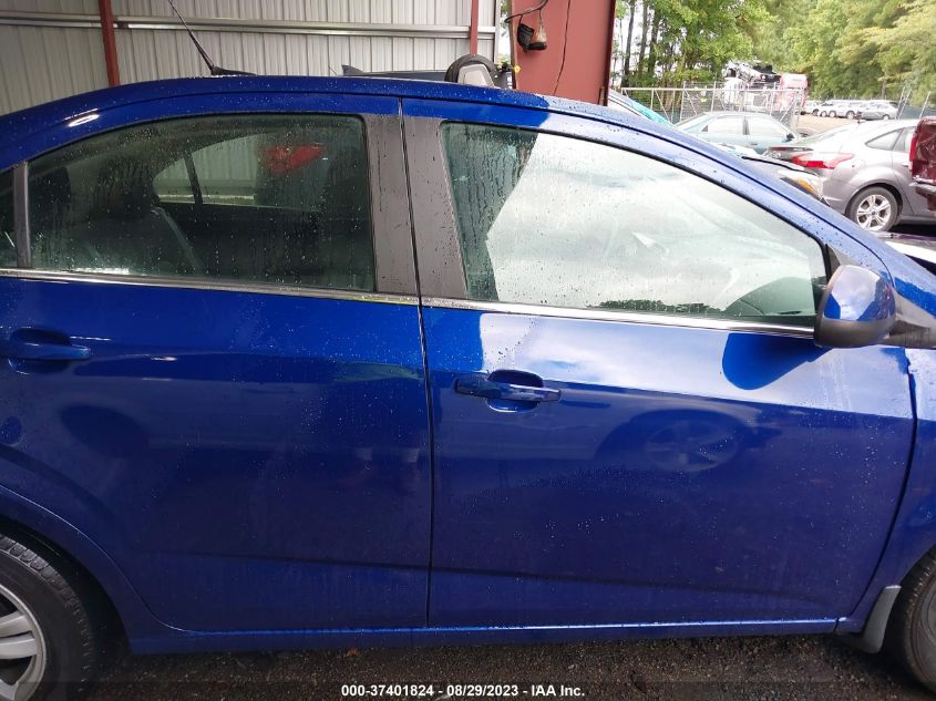 2014 CHEVROLET SONIC LT - 1G1JC5SB1E4204581
