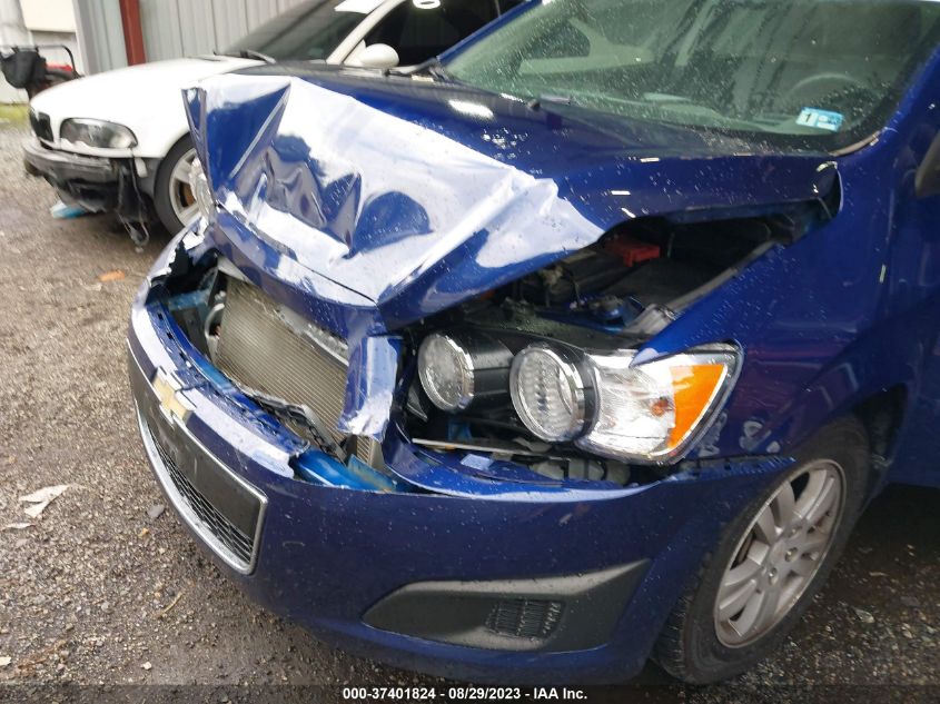 2014 CHEVROLET SONIC LT - 1G1JC5SB1E4204581