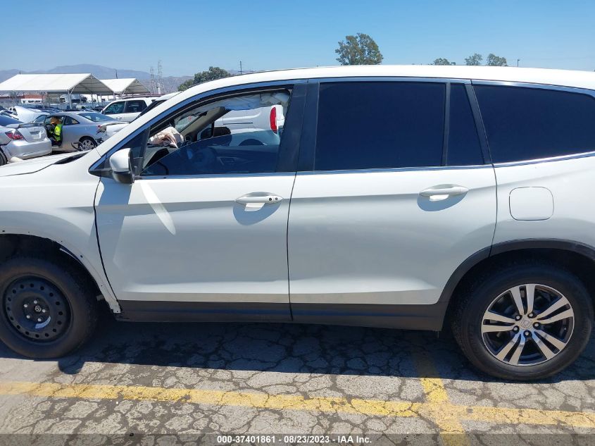 2016 HONDA PILOT EX - 5FNYF5H3XGB044841