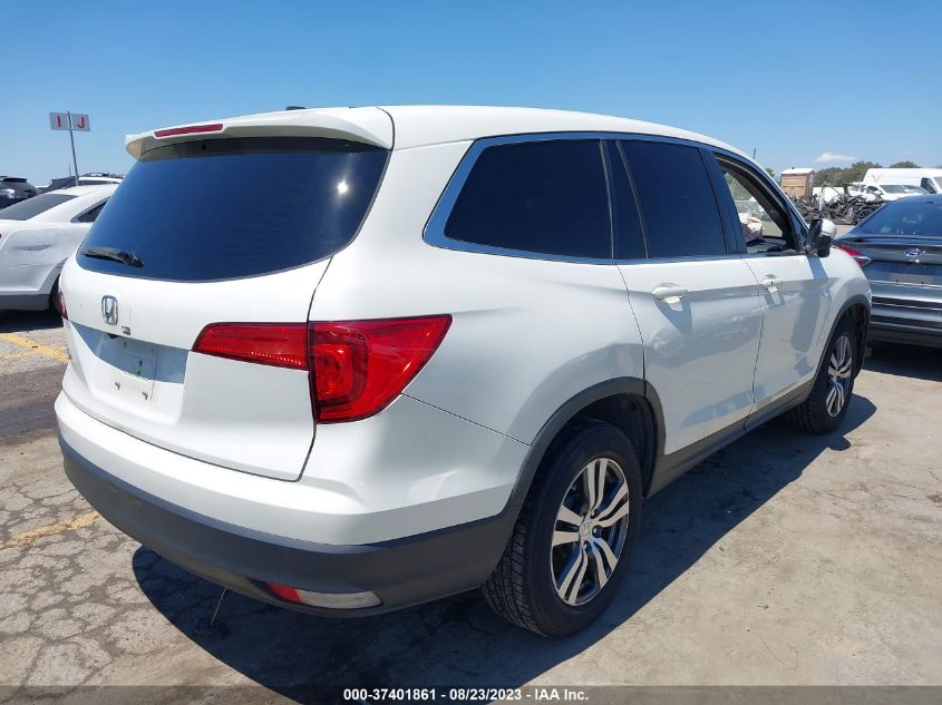 2016 HONDA PILOT EX - 5FNYF5H3XGB044841