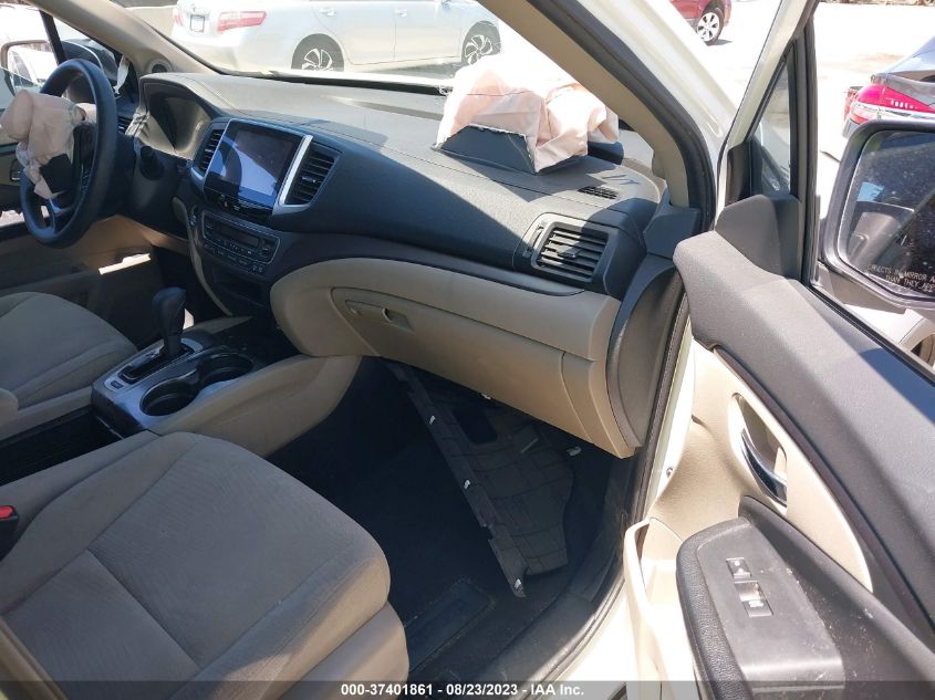 2016 HONDA PILOT EX - 5FNYF5H3XGB044841