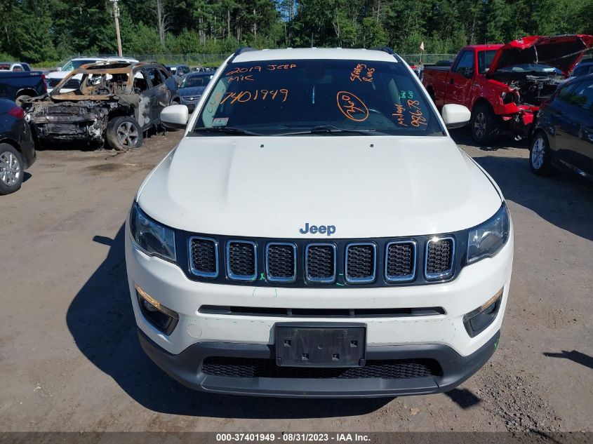 2019 JEEP COMPASS LATITUDE - 3C4NJDBB6KT735452