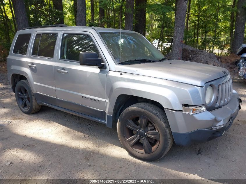 2014 JEEP PATRIOT ALTITUDE - 1C4NJPBA7ED927692