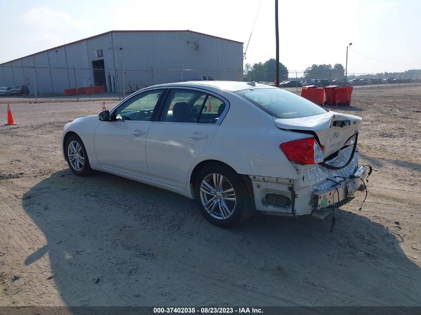 2013 INFINITI G37 JOURNEY JN1CV6AP2DM726120