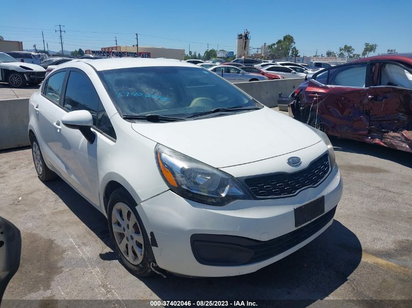 2013 KIA RIO LX - KNADM4A31D6129497