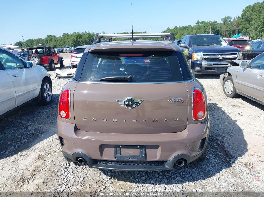 2014 MINI COOPER COUNTRYMAN S - WMWZC5C55EWP38848