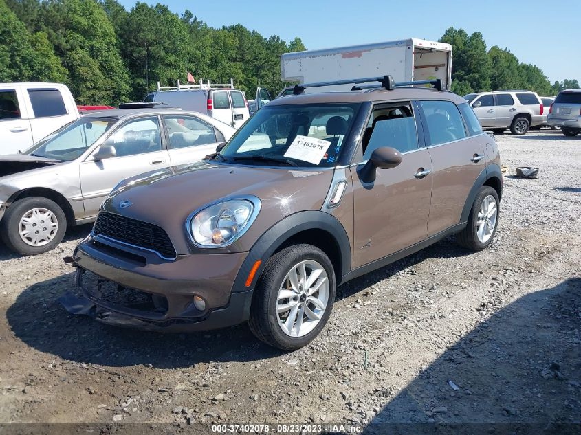 2014 MINI COOPER COUNTRYMAN S - WMWZC5C55EWP38848