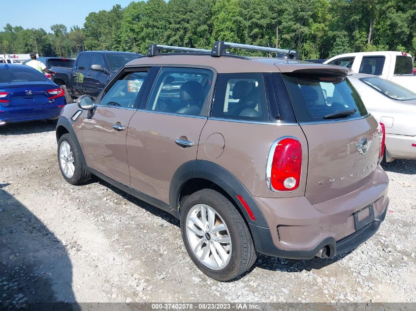 2014 MINI COOPER COUNTRYMAN S - WMWZC5C55EWP38848