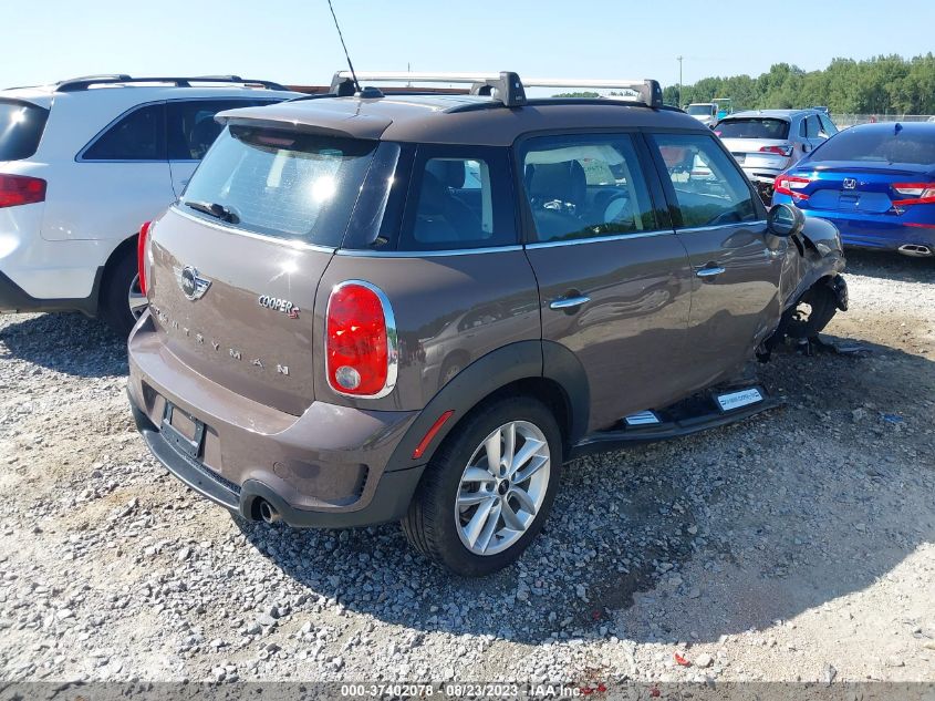 2014 MINI COOPER COUNTRYMAN S - WMWZC5C55EWP38848