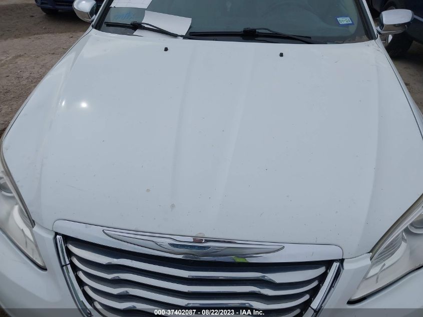 2013 CHRYSLER 200 LIMITED - 1C3CCBCG8DN520629