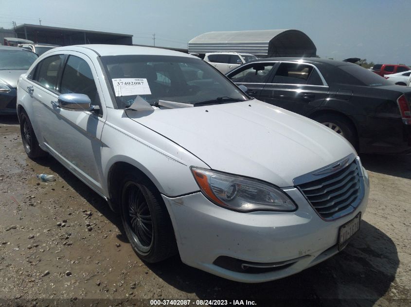 2013 CHRYSLER 200 LIMITED - 1C3CCBCG8DN520629