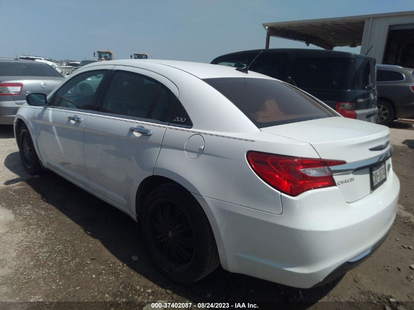 2013 CHRYSLER 200 LIMITED - 1C3CCBCG8DN520629