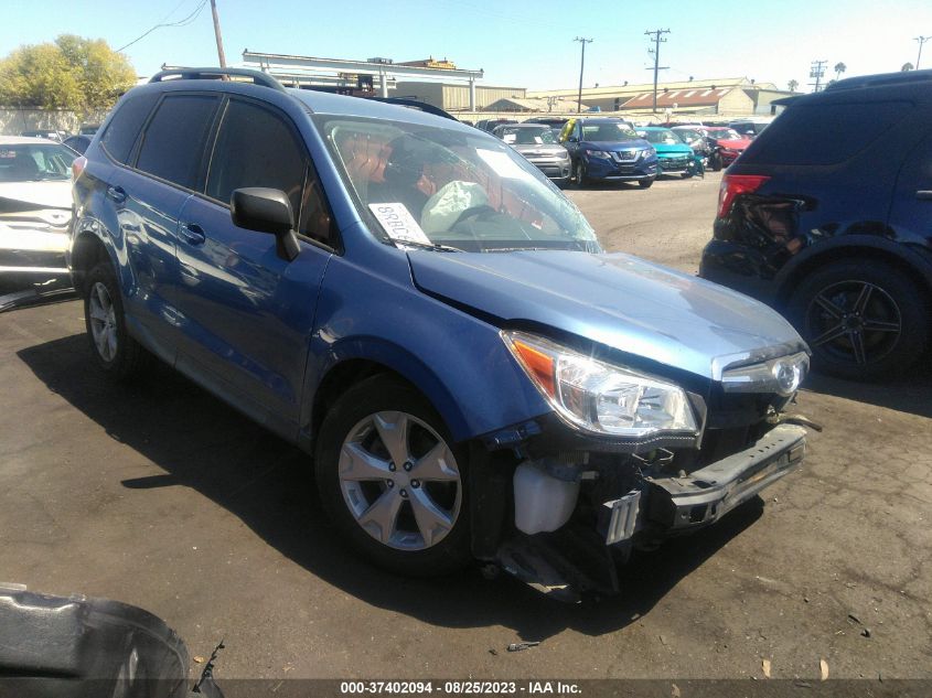 2015 SUBARU FORESTER 2.5I - JF2SJABC9FH812847