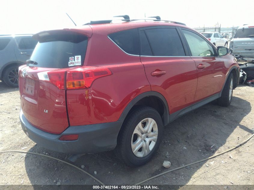2015 TOYOTA RAV4 LE - JTMZFREV6FD044018