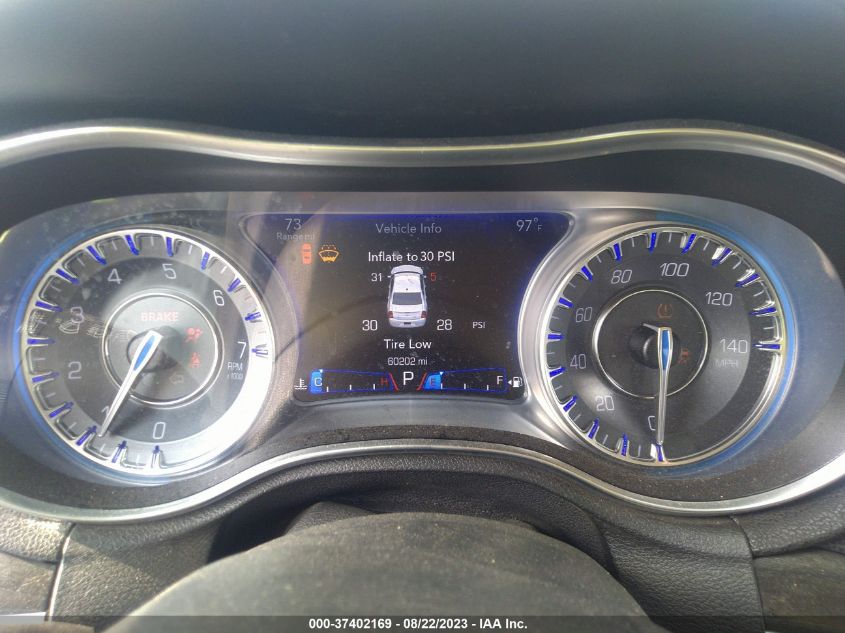 2018 CHRYSLER 300 TOURING - 2C3CCAAG5JH201786