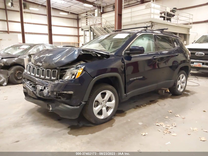 VIN 3C4NJDBB8KT787097 2019 JEEP COMPASS LATITUDE