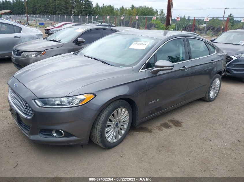 2013 FORD FUSION SE HYBRID - 3FA6P0LU6DR304160