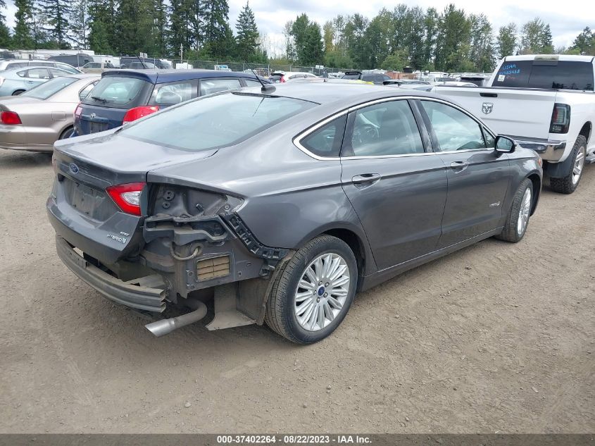 2013 FORD FUSION SE HYBRID - 3FA6P0LU6DR304160