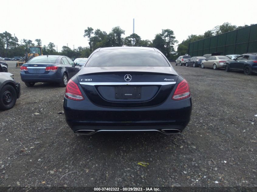 2016 MERCEDES-BENZ C-CLASS C 300 - 55SWF4KB5GU120448