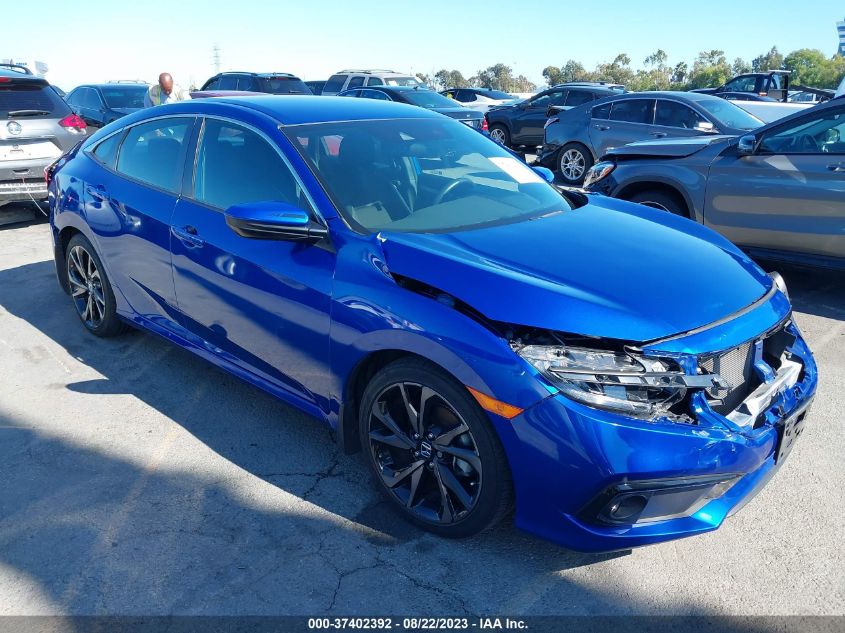 VIN 2HGFC2F88MH537857 2021 HONDA CIVIC SEDAN no.1