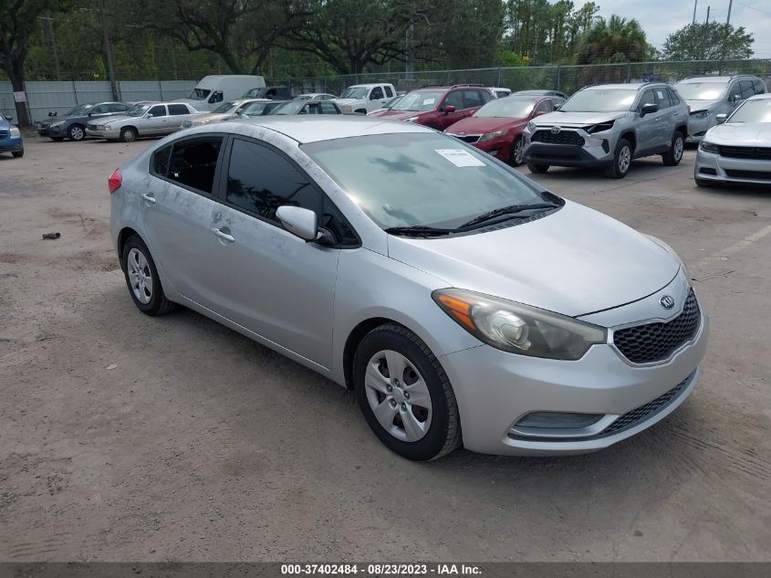 2015 KIA FORTE LX - KNAFX4A63F5329333