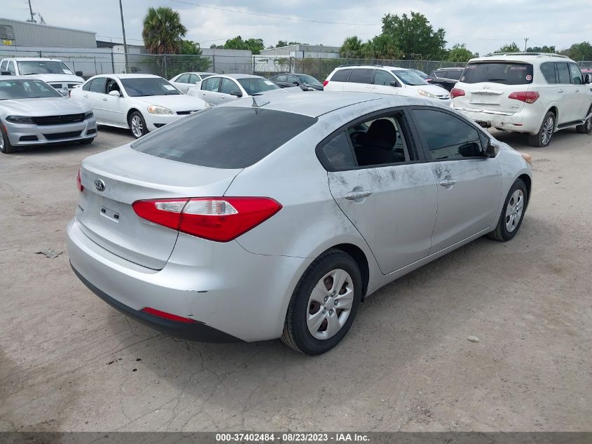 2015 KIA FORTE LX - KNAFX4A63F5329333