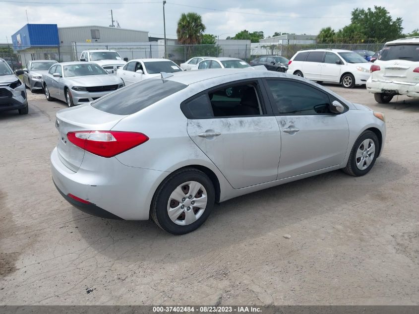 2015 KIA FORTE LX - KNAFX4A63F5329333