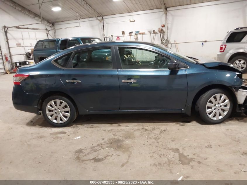 2013 NISSAN SENTRA SV - 1N4AB7AP2DN900836