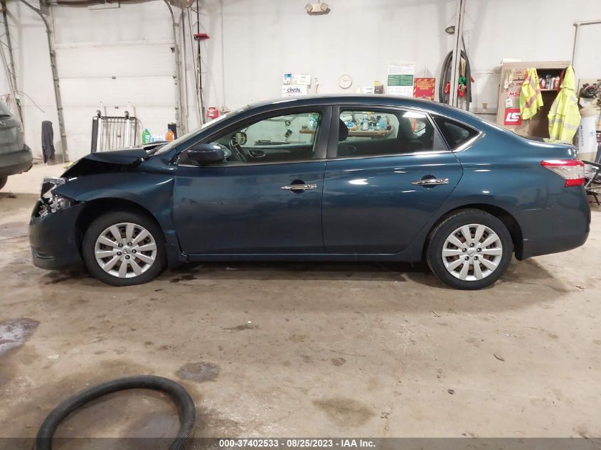 2013 NISSAN SENTRA SV - 1N4AB7AP2DN900836