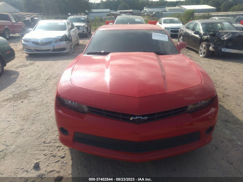2015 CHEVROLET CAMARO LT - 2G1FD1E36F9207667