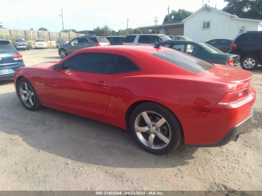 2015 CHEVROLET CAMARO LT - 2G1FD1E36F9207667