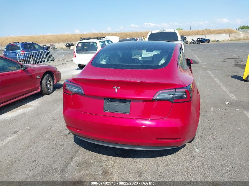 2021 TESLA MODEL 3 STANDARD RANGE PLUS - 5YJ3E1EA7MF065859