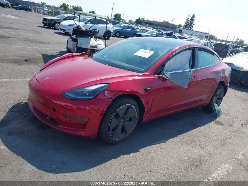 2021 TESLA MODEL 3 STANDARD RANGE PLUS - 5YJ3E1EA7MF065859