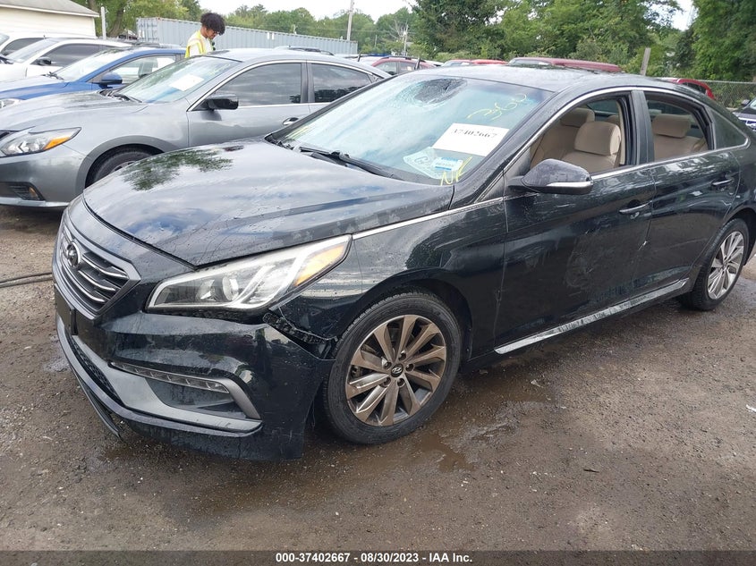 VIN 5NPE34AF7HH545909 2017 HYUNDAI SONATA SPORT