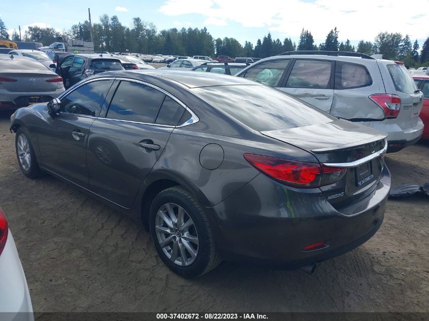 2016 MAZDA MAZDA6 I SPORT - JM1GJ1U57G1488021